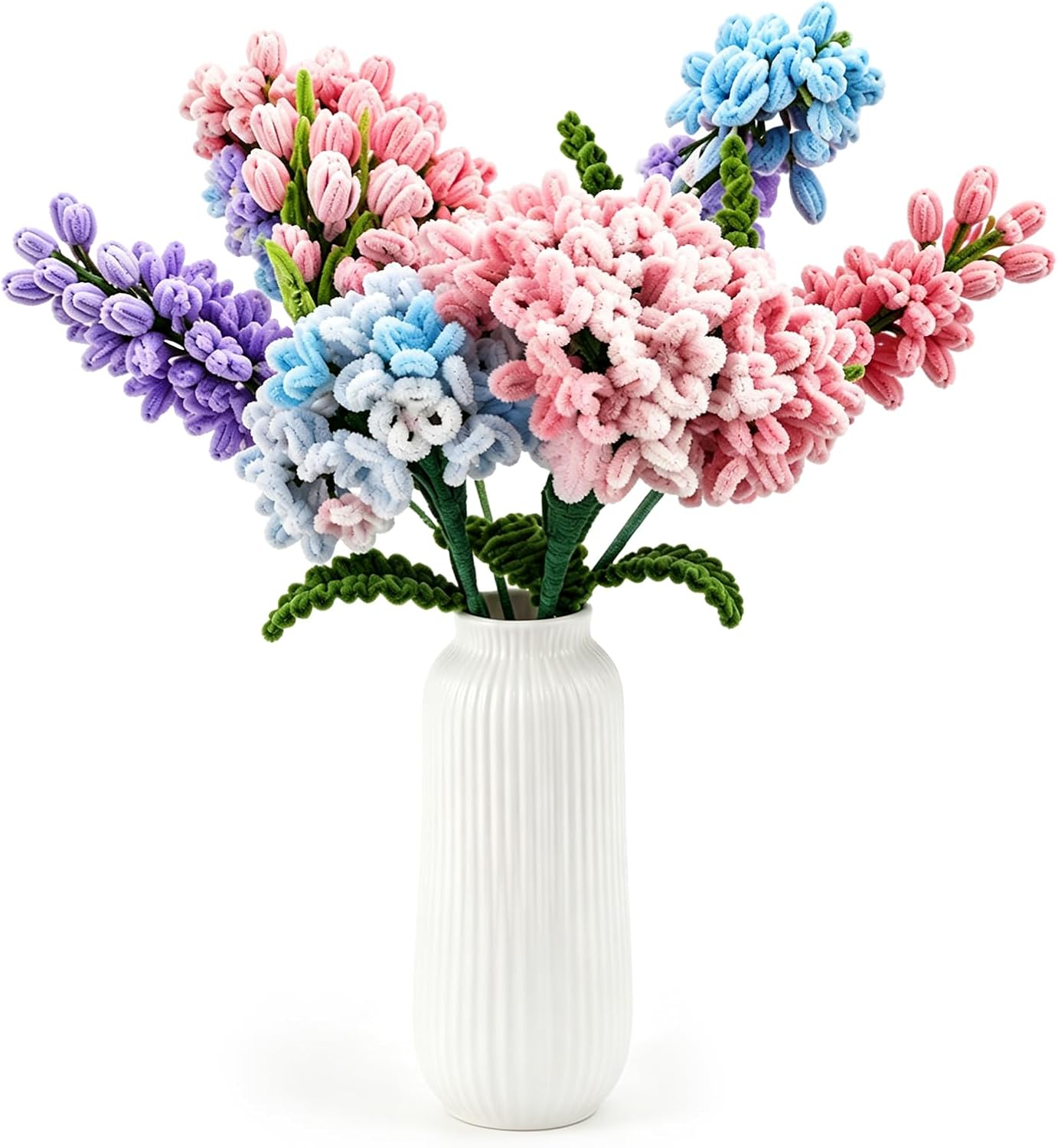 Beyinkoy Pipe Cleaners Craft Kit, 400 PCS Artificial Flower Making Set image 2