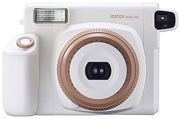 (Renewed) Fujifilm Instax Wide 300 Instant Camera- White