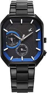 Fastrack Groove Multifunction Lume Cool Gray Dial for Men