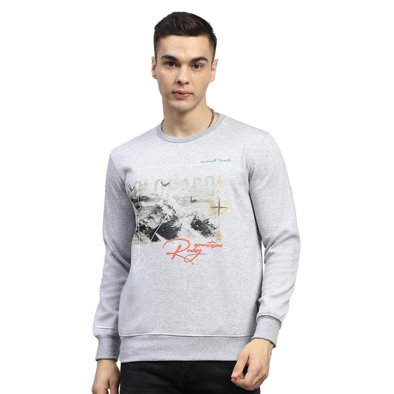 monte carlo Men's Cotton Blend Printed Round Neck Full Sleeve Sweatshirt (224066247)-picture-19
