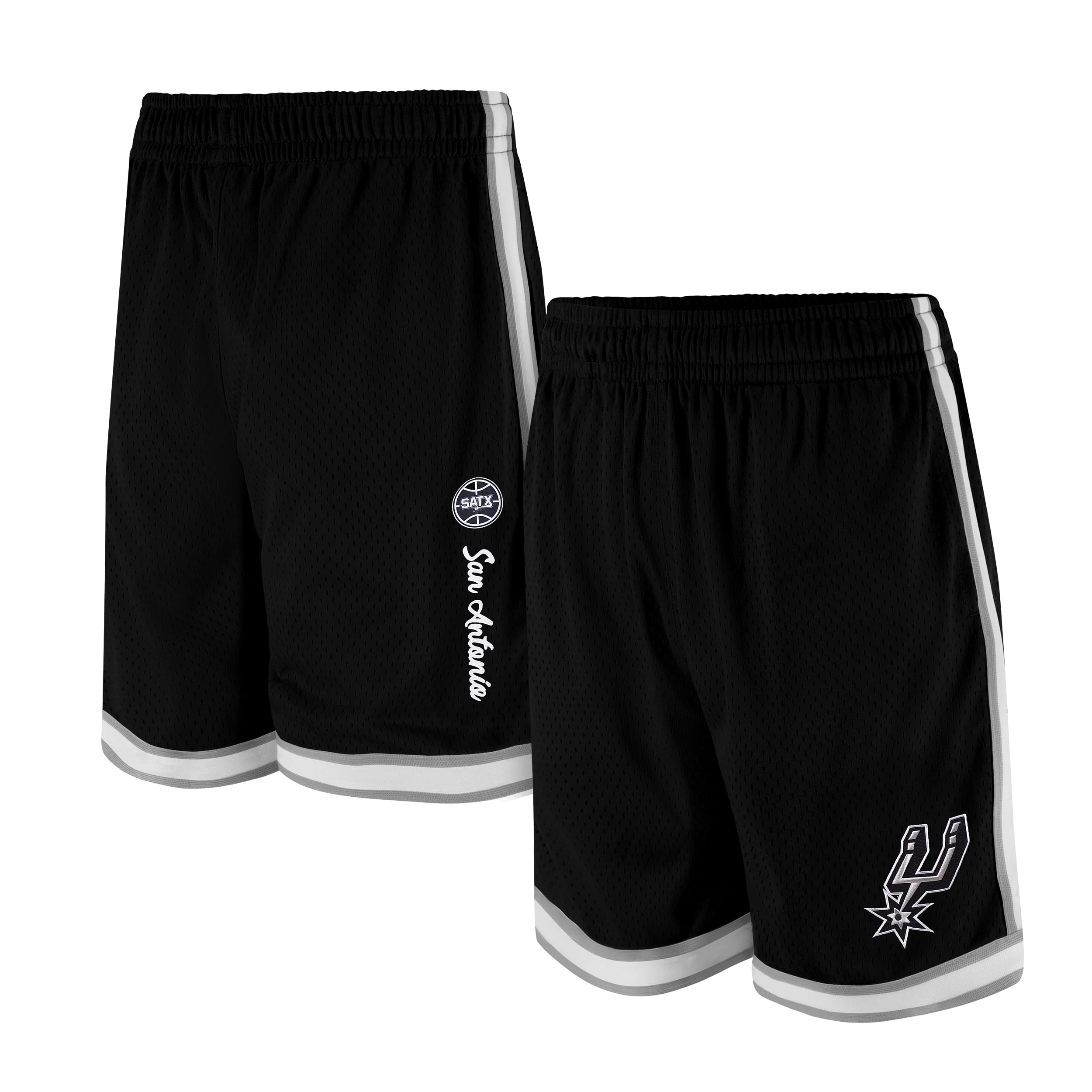 Ultra Game Men's NBA Official Active Knit Basketball Training Shorts-Classic Fit