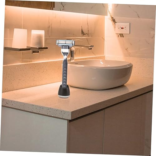 Miniatura 8 de POPETPOP 3 unids afeitadora facial para hombres afeitadora para hombre maquinilla de afeitar soporte de maquinilla de afeitar base de afeitar