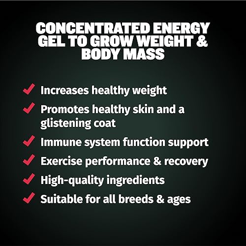 Miniatura 6 de Bully Max - Ganador de peso para cachorros y perros suplemento 2 en 1 alto en calorías ganador de peso líquido de primera calidad contiene aceite de