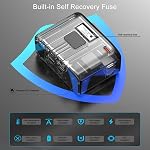 Universal Travel Adapter, HICITY All in One European GaN Travel Plug Adapter, PD 65W Quick Charging, 3 Type C & 1 USB International Travel Adapter, Worldwide AC Outlet for US EU UK AUS