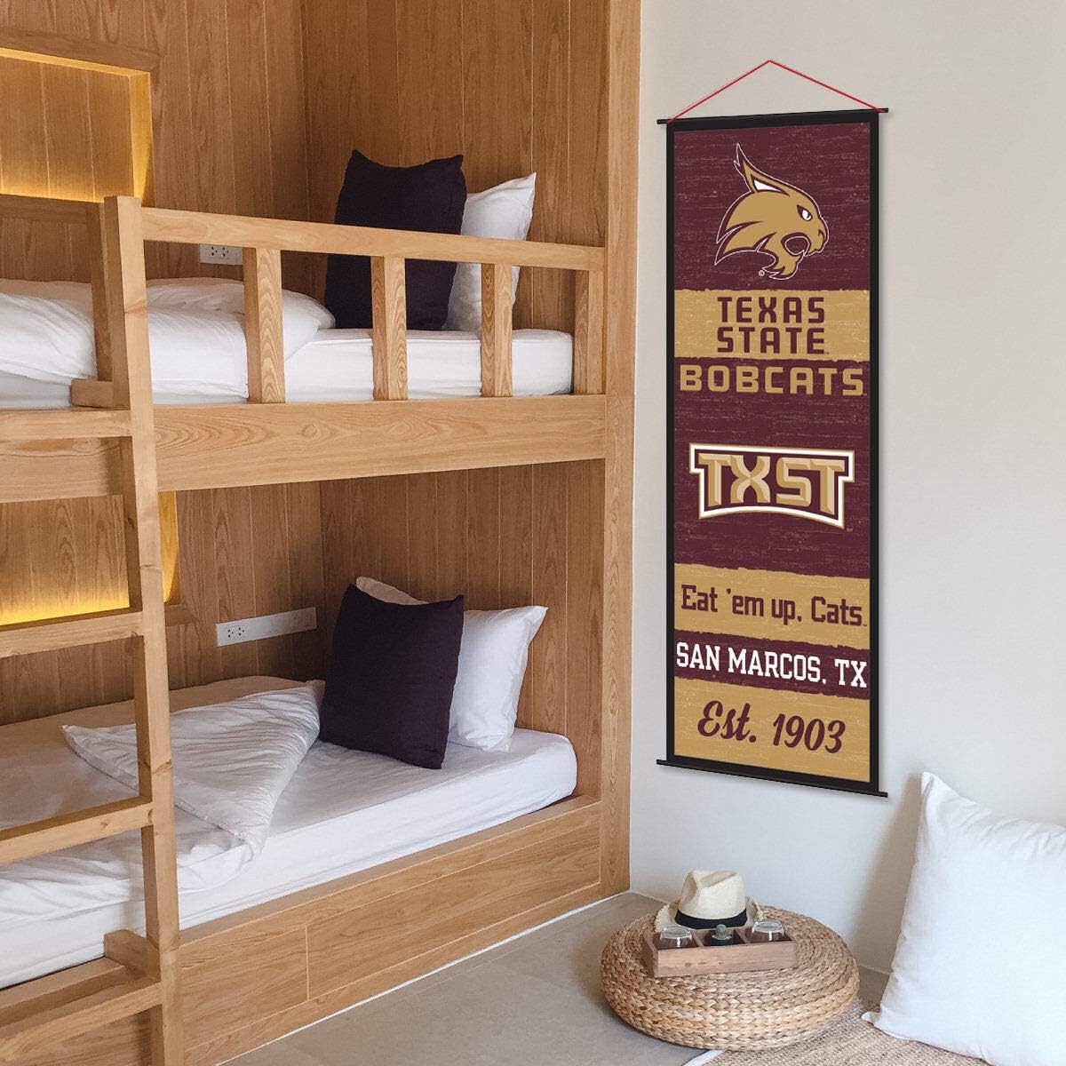 Texas State Bobcats Banner and Scroll Sign - Image 4