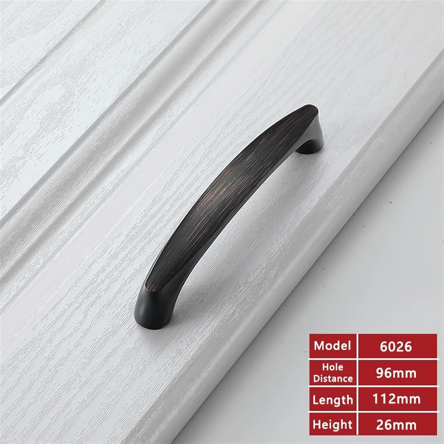 Zinc Alloy Black Bronze Cabinet Handles American Style Kitchen Cupboard Door Pulls Furniture Handle Drawer Knobs Hardware 2Pcs(6026-96mm)