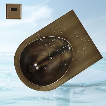Adult Urinals for Men 304 Stainless Steel Urinal, Wall Mounted Sensor Urinal, High-Efficiency Washout Urinal, Public Toilet Urinal, for Bathrooms and Toilets C
