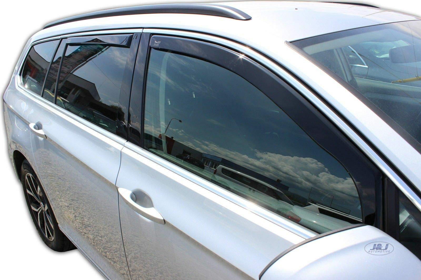 J&J AUTOMOTIVE Windabweiser passend für Volkswagen Passat B8 Variant Kombi 2014-2023 4tlg Heko Getönt