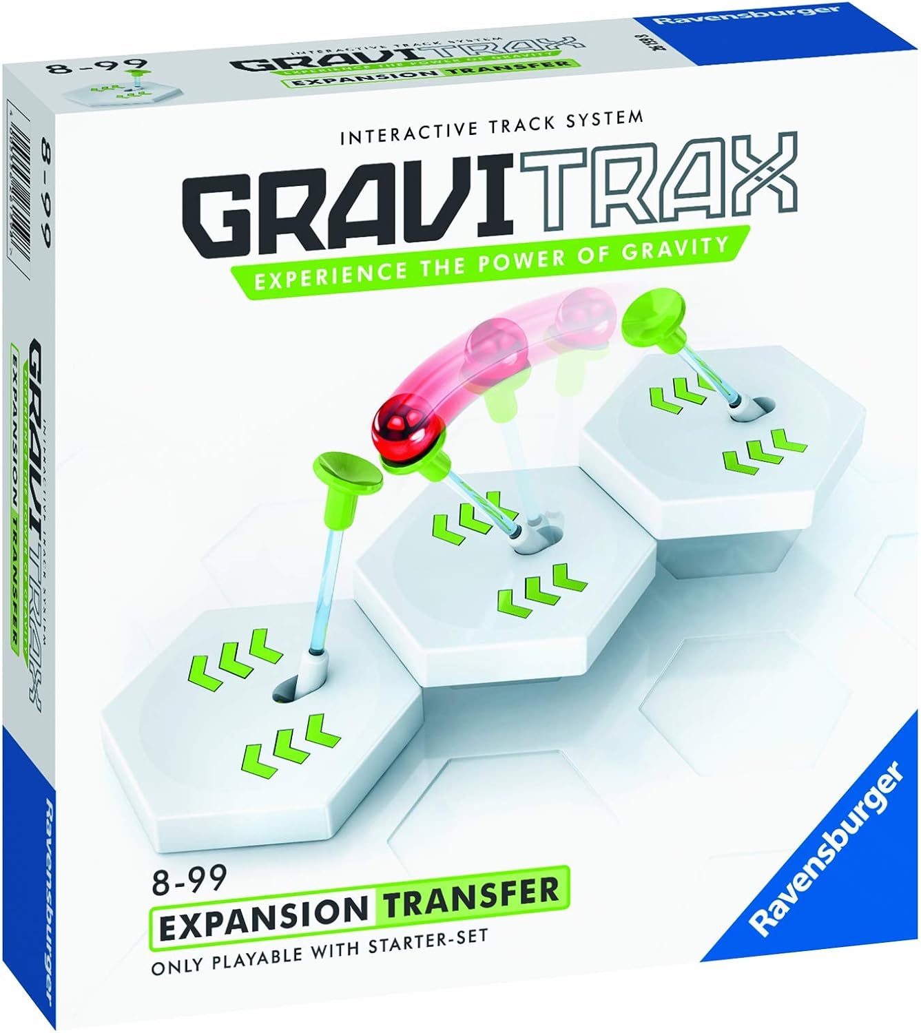 Ravensburger GraviTrax Transfer Accessory - Engaging Marble Run & STEM Toy | Interactive Track System | Educational Experience | Compatible with All GraviTrax Sets | Ideal Gift for Ages 8+