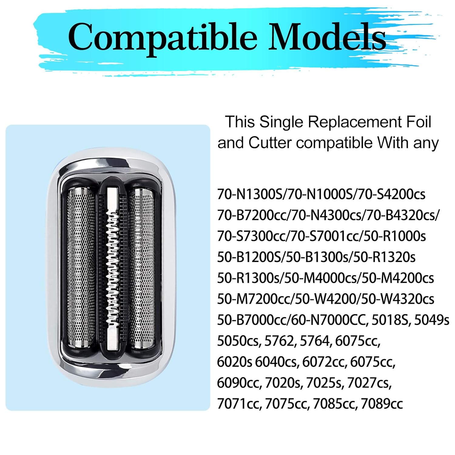 73S Series 7 Electric Shaver Replacement Head Compatible, 73S Replacement Electric Shaver Heads for Men Razor Shaving Blades Fit for Series 7 5764 7020s 7025s 7085cc 7027cs 7071cc - Image 4