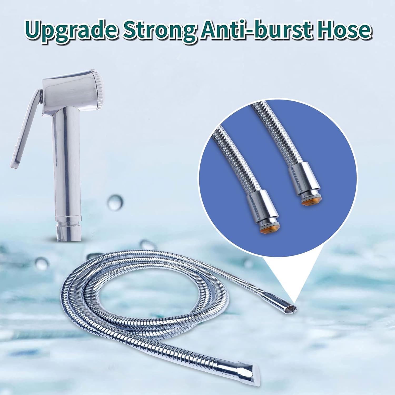 Durable & Premium Quality Jet Spray Gun Set (Jaq Brass Set)