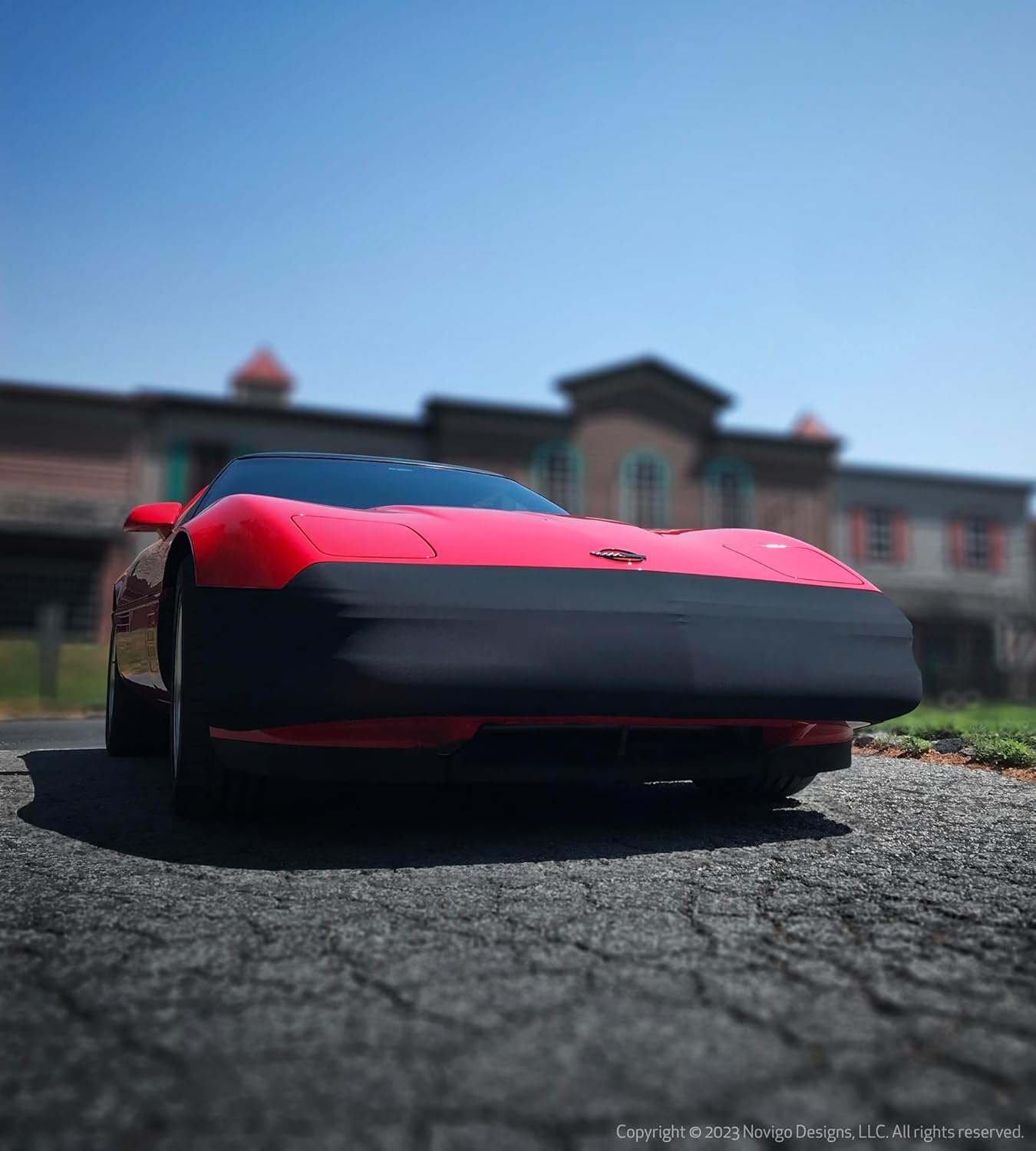 C4 Corvette NoviStretch Front Bumper Mask : Fits All 1984-1996 C4 Corvette Models Including Grand Sport & ZR1 (Front Bumper Mask)