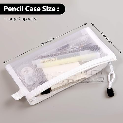 Miniatura 4 de Whaline Juego de 10 bolígrafos de estilo japonés, bolsa de bolígrafo de gel, lápiz mecánico, cinta de corrección de plomo, nota adhesiva, regla de