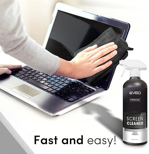 Miniatura 3 de Spray limpiador de pantalla (16 onzas x 4 unidades)  Botella limpiadora de pantalla grande  Limpiador de pantalla de TV, limpiador de pantalla de