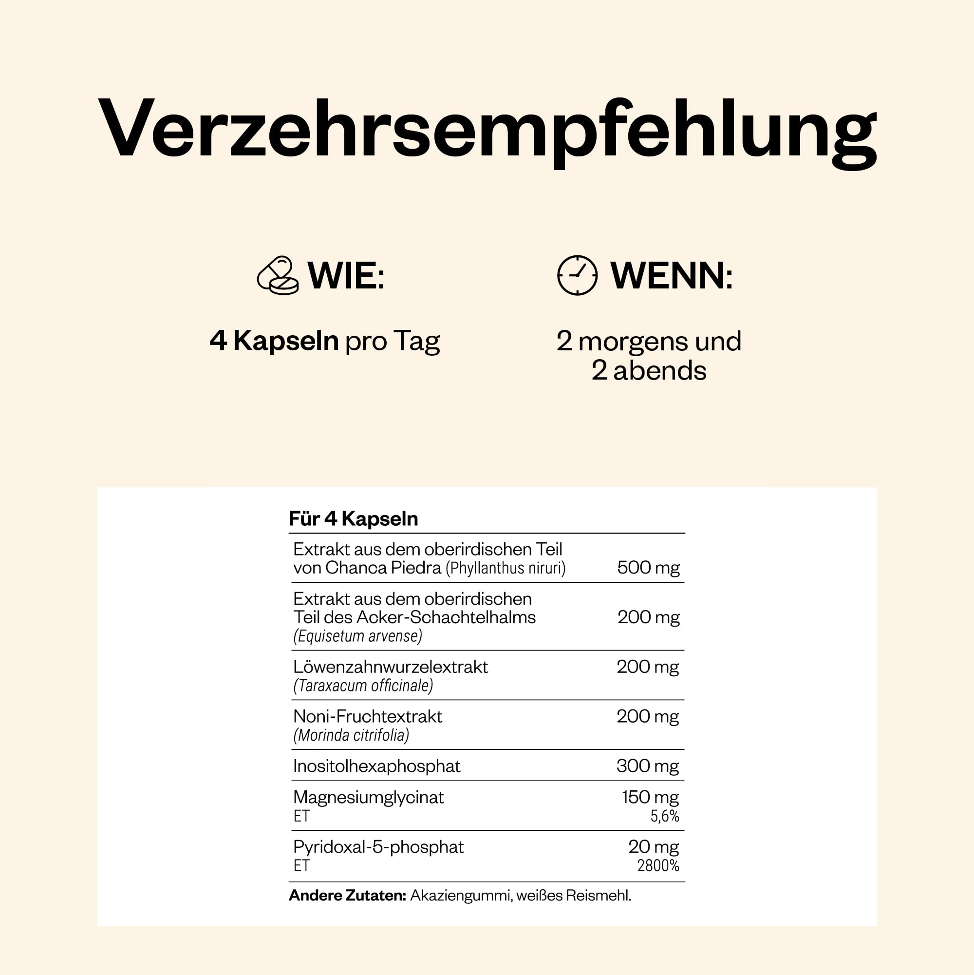 Supersmart - Kidney Detox Formula - Phyllanthus-Niruri-Extrakt hilft gegen Nierensteine | Nicht GVO und glutenfrei - 120 vegetarische Kapseln