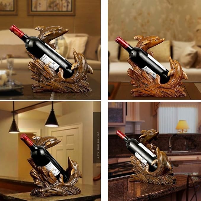 Soporte para Botellas de Vino Resina HASMI, 27x13x29 cm miniatura 7