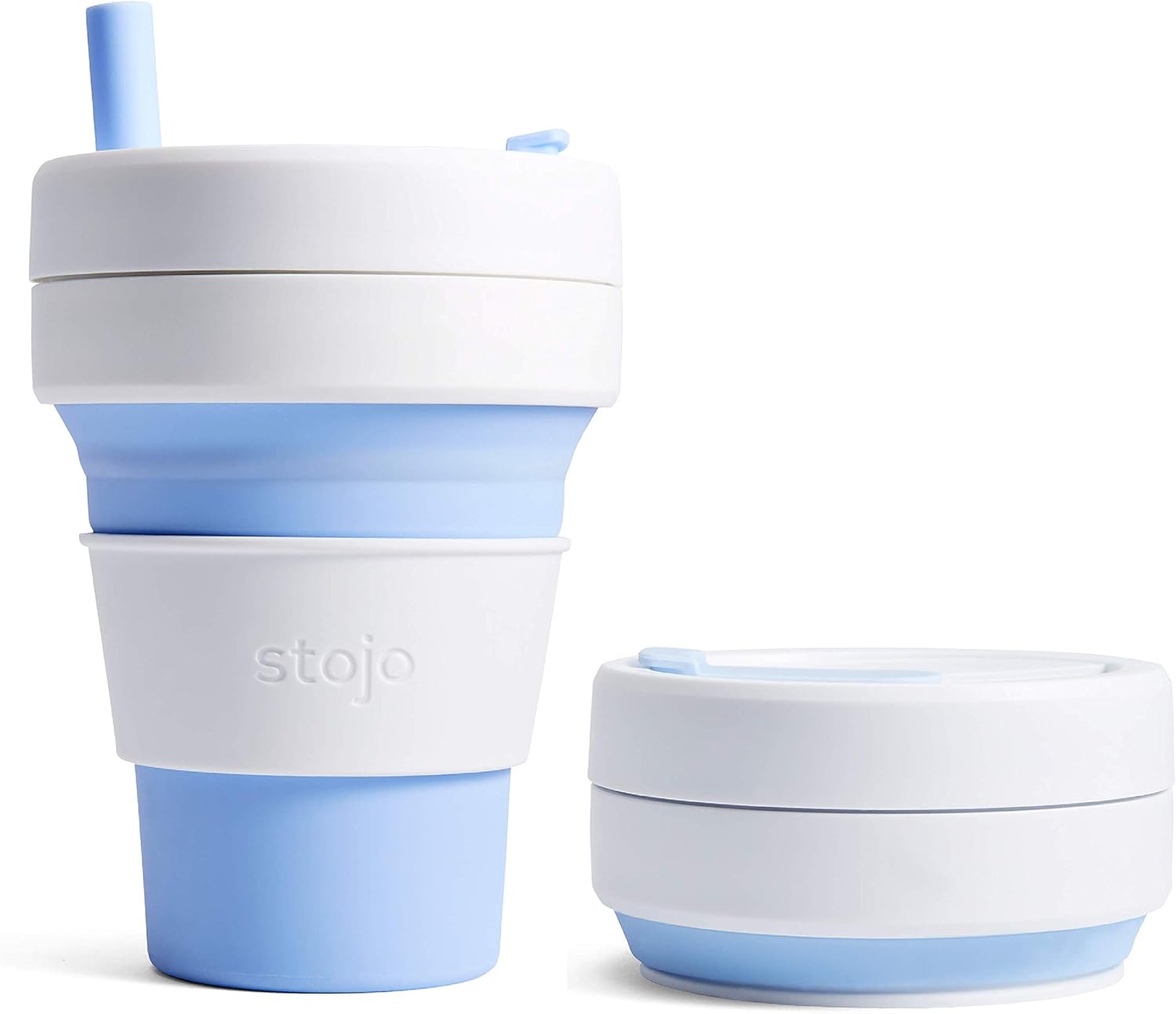 STOJO OnTheGo Biggie Collapsible Coffee Cup 16oz / 473ml Reusable