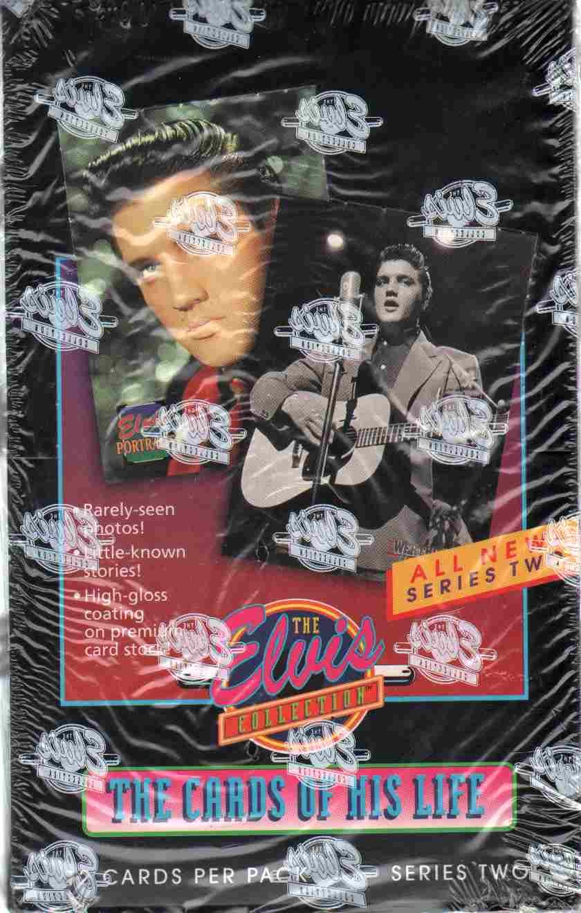 Elvis The Cards of His Life Series 2 Boîte de 36 cartes à collectionner