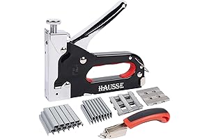 Hausse Heavy Duty Stapler for Woodworking and Carpentry