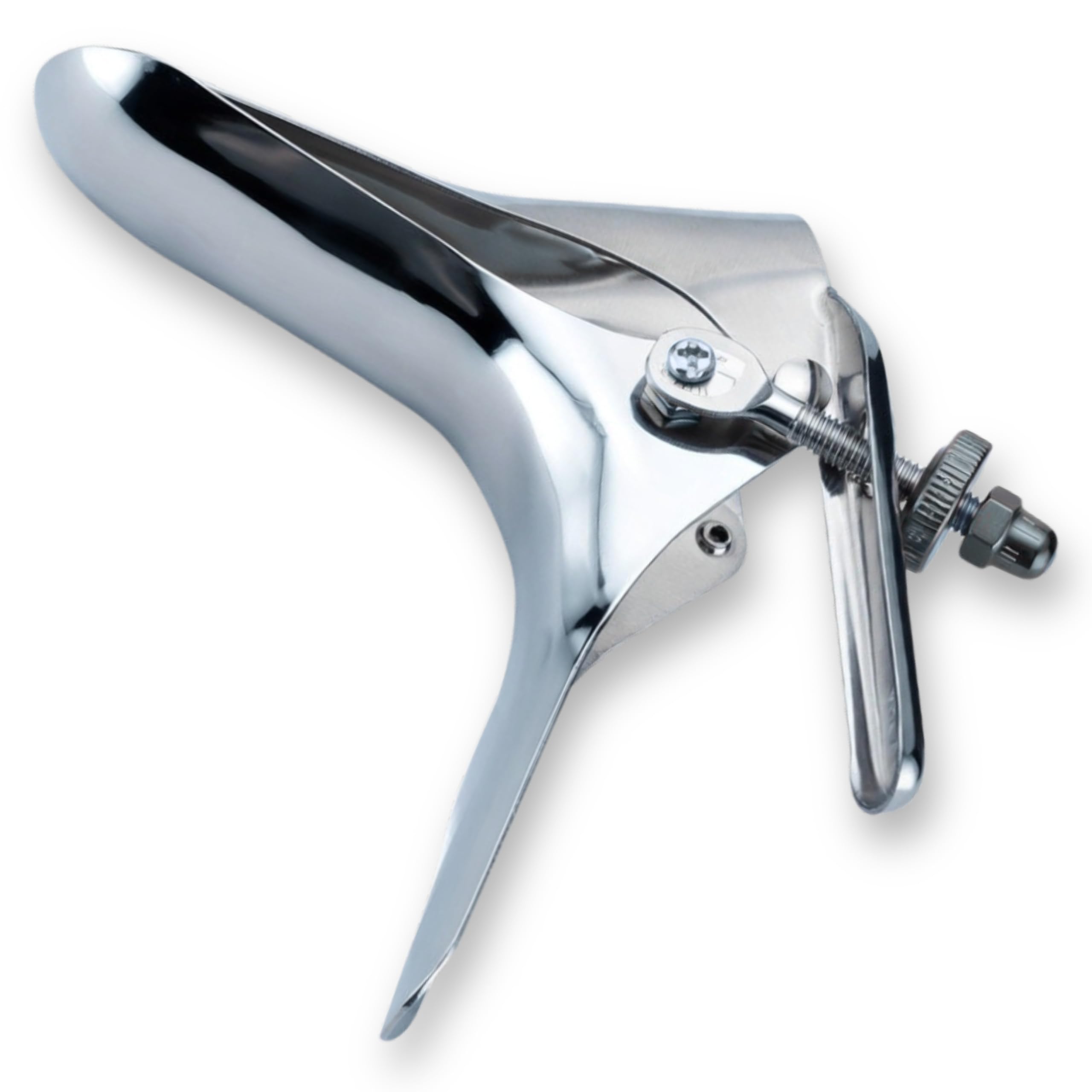 FOPS Dilatatore Vaginale in Acciaio Inossidabile Speculum Vagina Regolabile Tunnel Vagina Dilatatore Ano Donna Accessorio BDSM Gioco Medico I09-1