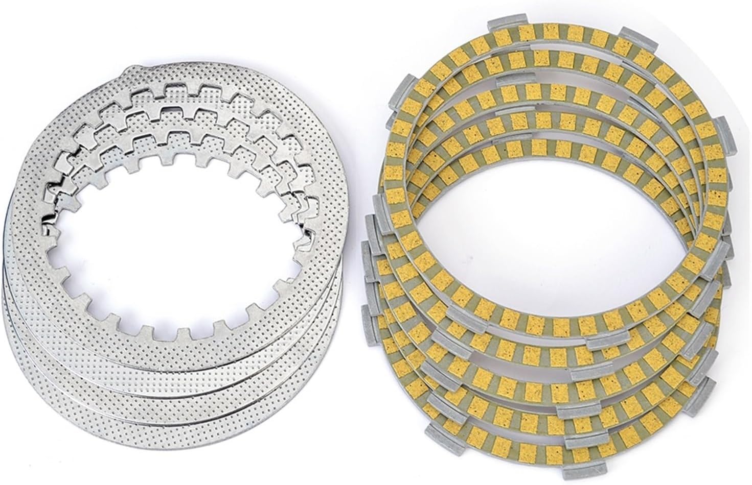 Good Clutch Disc Steel Plate Friction Fit For Motorcycles - Compatible with XT125R, XT125X, XTZ125, YBR125, and More