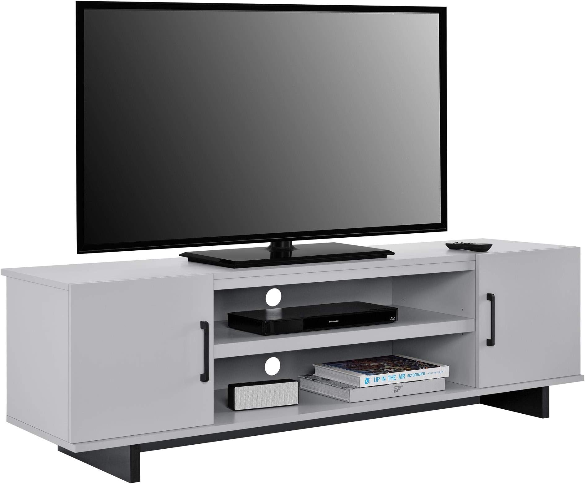Ameriwood Home Southlander TV Stand, Dove Gray