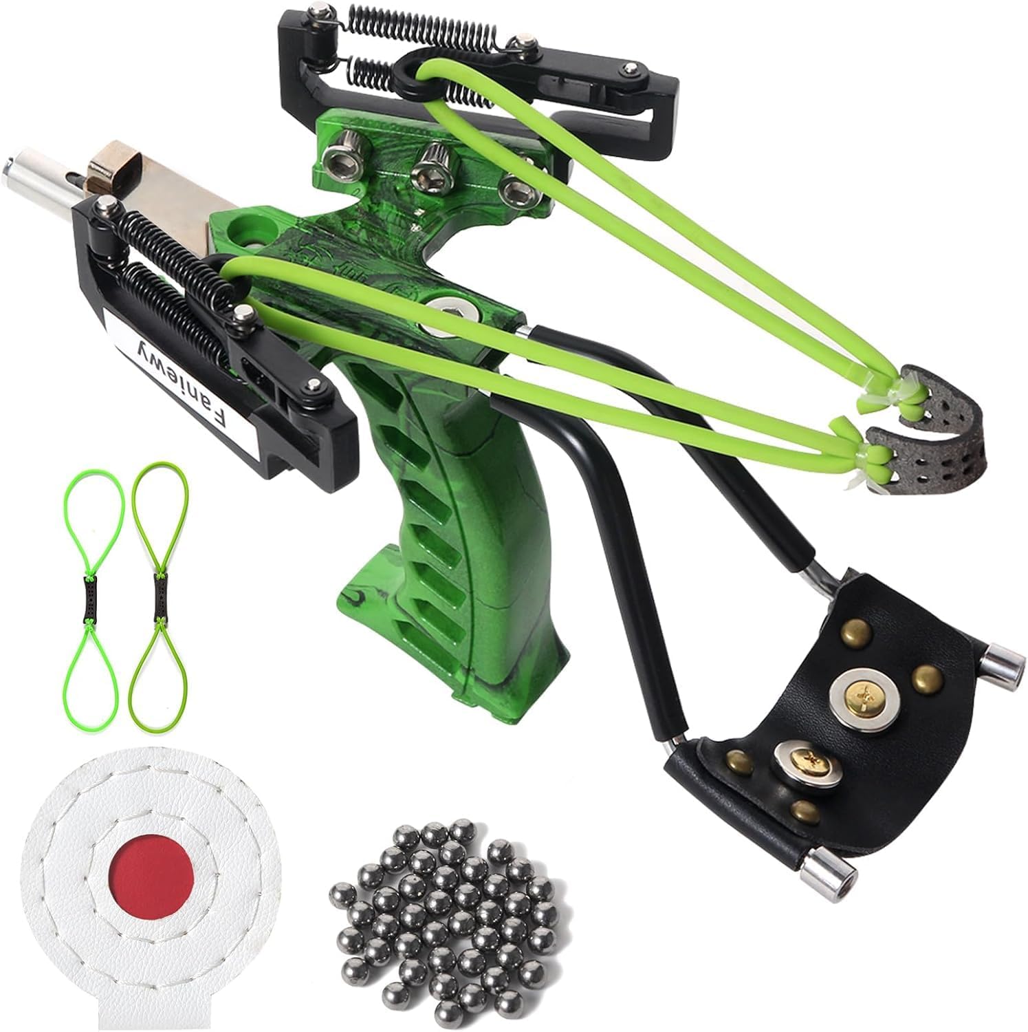 Professional Slingshot for Adult, Wrist Rocket with Infrared Slingshot for Hunting Heavy Duty Launching Bands, Outdoor Hunting Sling Shot Professional Adult,