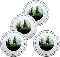 Vista 9 de Golden Rabbit Platos sándwich esmaltados, 8.5 pulgadas, productos frescos, juego de 4