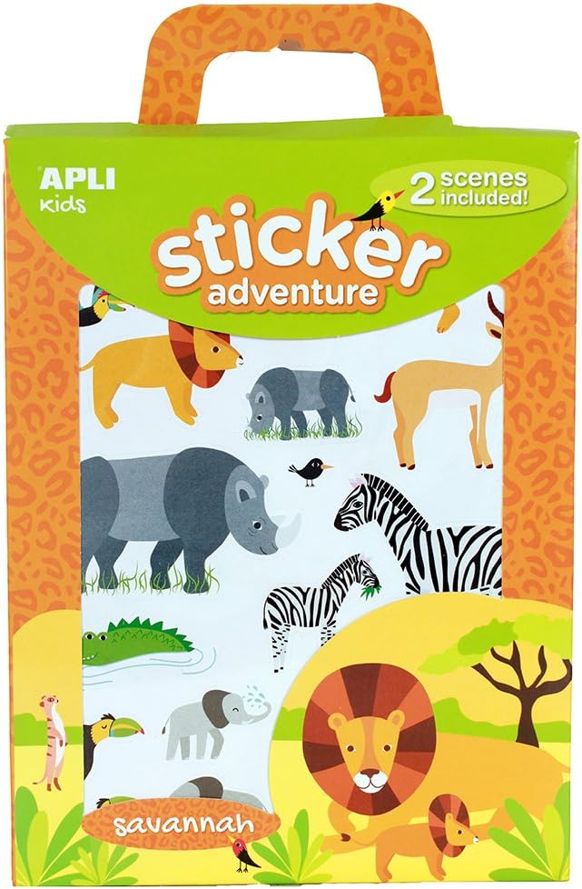 APLI Kids- Pirates Sticker Set, Multi-Colour, (15166)