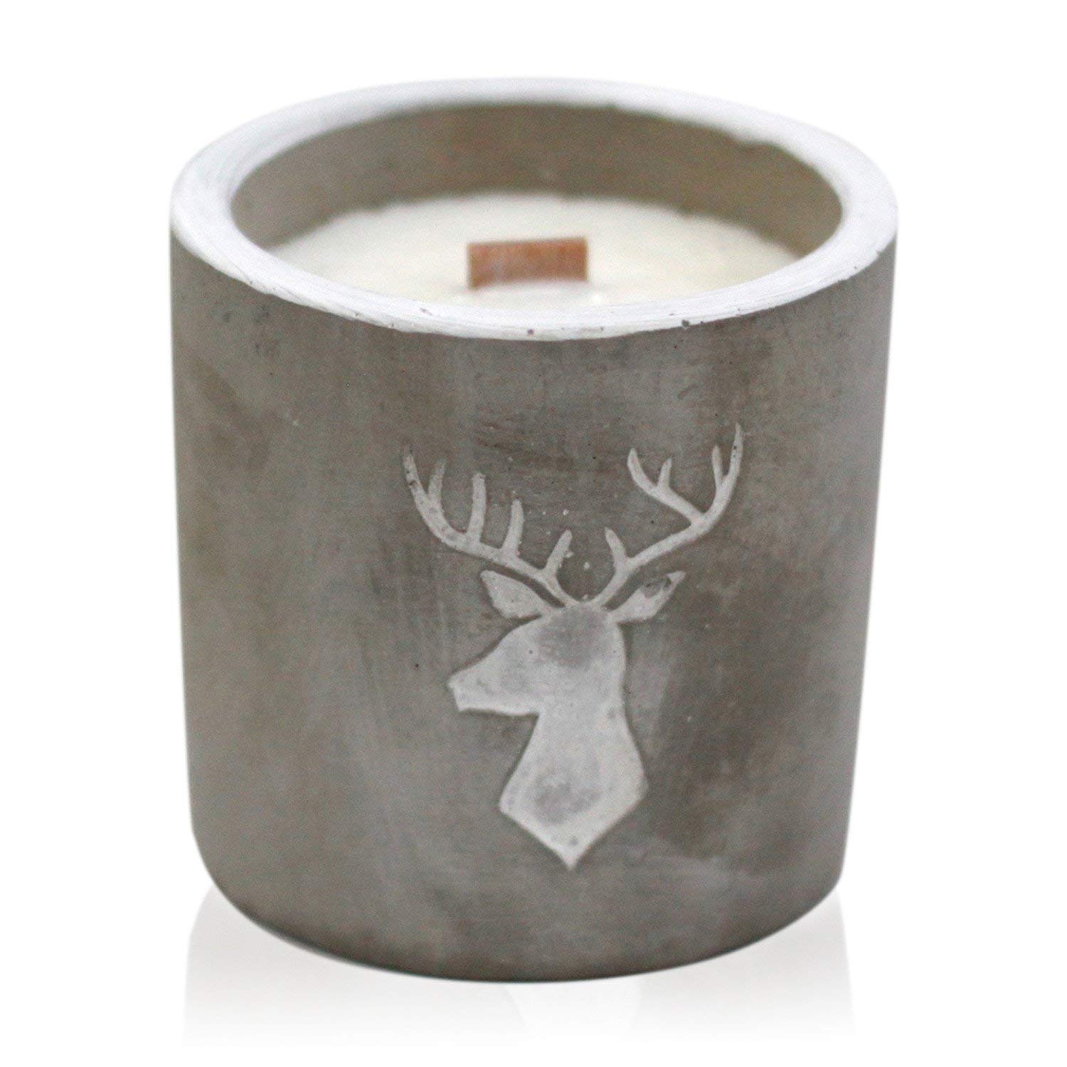 Grey Med Pot - Stag Head - Whiskey & Woodsmoke Size 30
