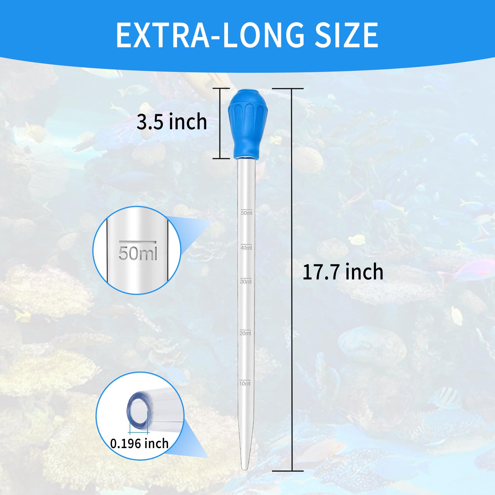 Lange Pipette 30 Ml – PVC, 28 Cm, Mit Abnehmbarem Produktbild-Vorschau 4