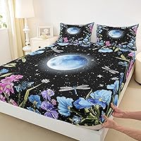 Vista 23 de Juego de ropa de cama con estampado de leopardo, tamaño individual, juego de cama de guepardo africano para decoración de dormitorio