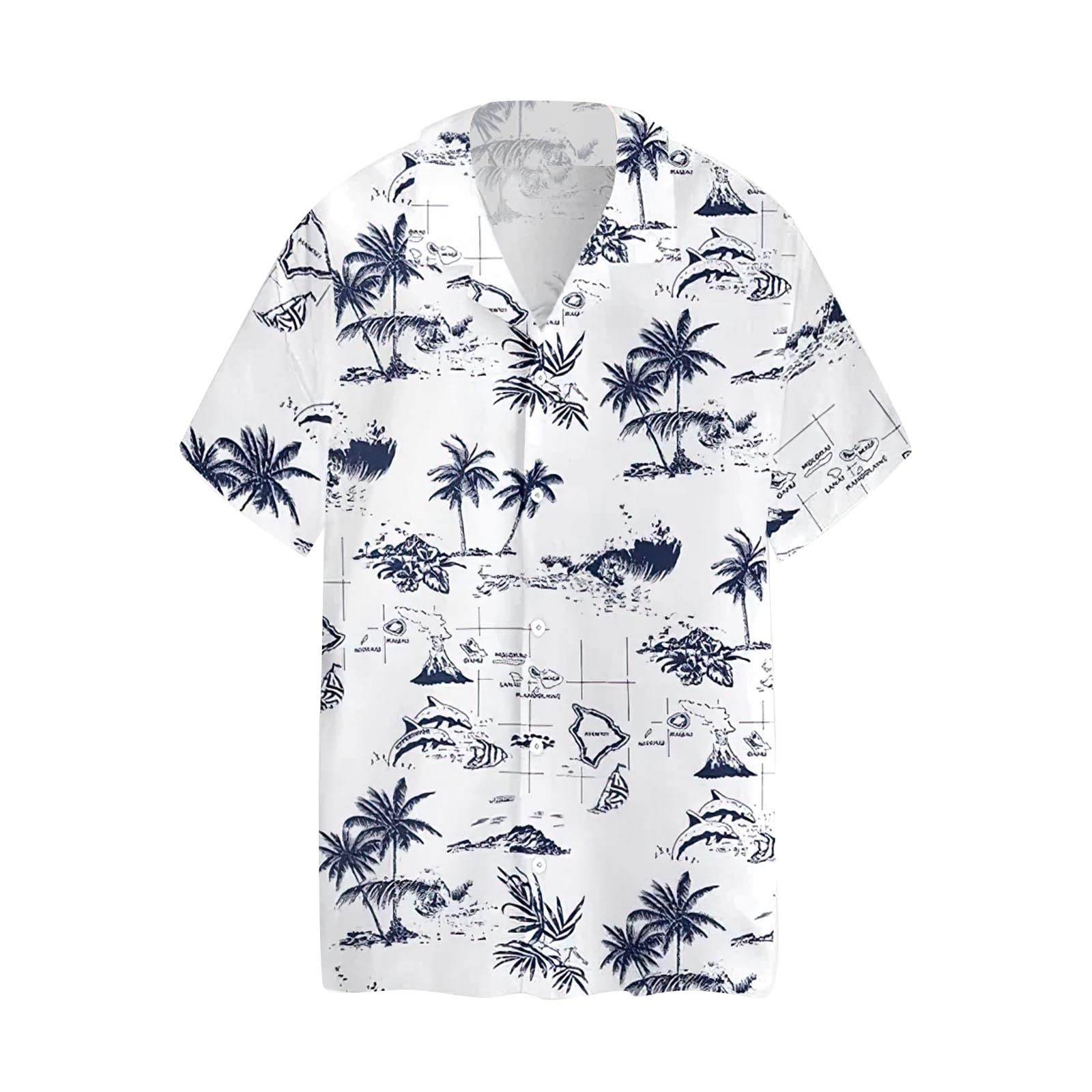 Chemise de plage décontractée et short trunks pour hommes - 4