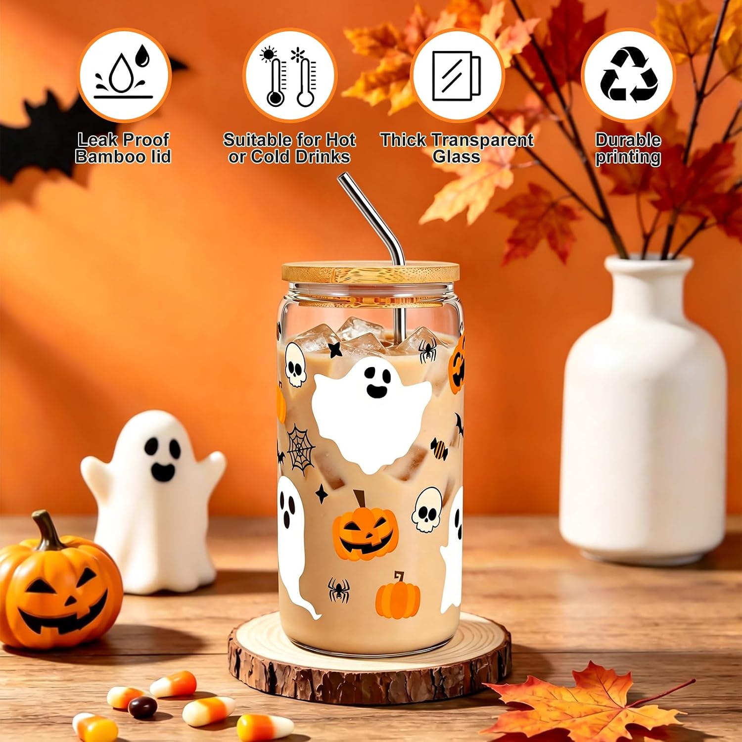 Halloween Gifts for Women, Boo Basket Stuffers for Teens Girls Adults
