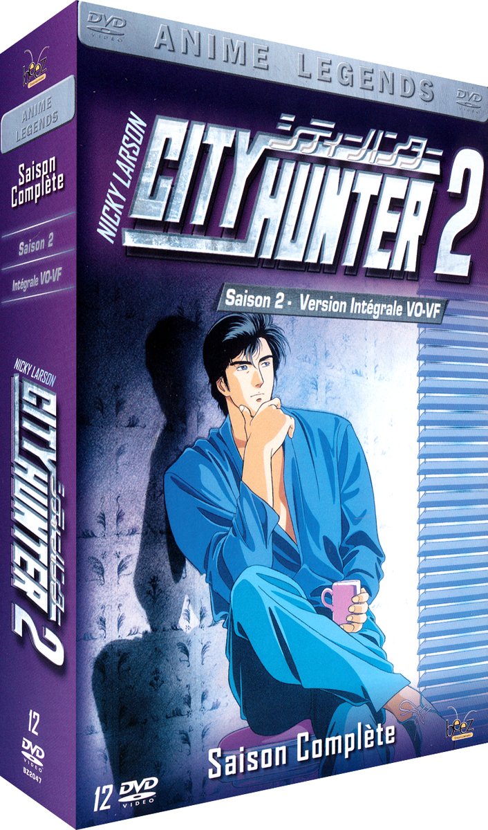 City Hunter Nicky Larson Intégrale Saison 2 coffret 12 DVD anime VF VOSTFR