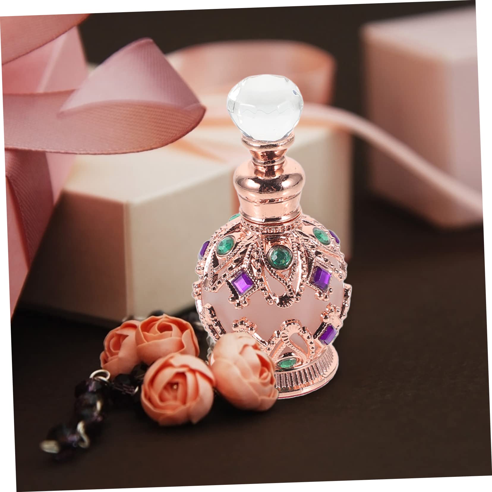 ABOOFAN Fancy Perfume Bottles Empty Glass Perfume Sprayer Bottle Refillable Travel Size
