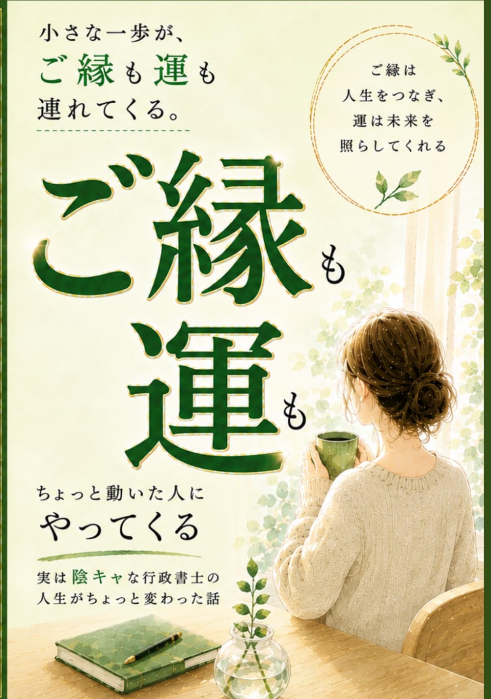 ご縁も運も「ちょっと動いた人」にやってくる: 〜実は陰キャな行政書士の人生がちょっと変わった話〜