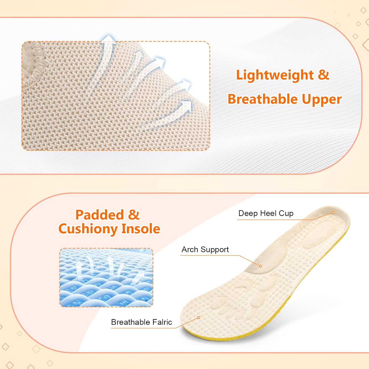 XIHALOOK Womens Walking Shoes Wide Toe Barefoot Shoes Zero Drop Minimalist Loafer with Adjustable Strap Slip on Clogs - Image 4