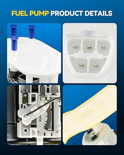 Miniatura 576 de PHILTOP Electric Fuel Pump Assembly Fits For Chevrolet S10 1985-1991, GMC S15 1985-1990, GMC Sonoma 1991, GMC Syclone 1991, SP06B1H