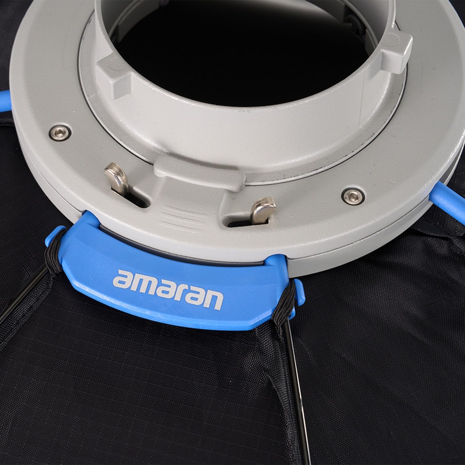 Softbox Octogonal Amaran Octa Dome 120 de 120 cm con Bolsa de Transporte Tipo Panal, Plegable y de rápida instalación. Compatible con Amaran 300C/150C/200X/200D/100X/100D, de Aputure.