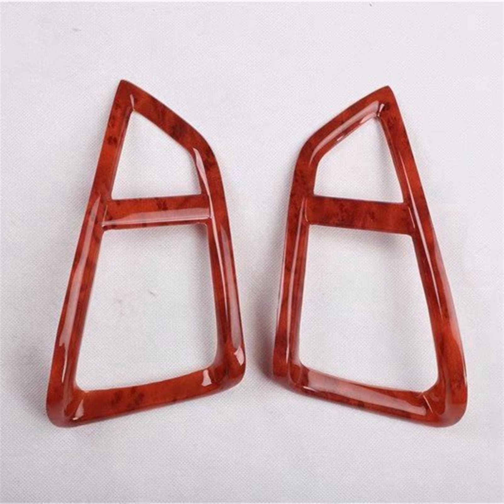 OIBF For Ford. For Ecosport 2013-2017 Car Air Conditioning Vent Sequins Sticker Case Car decoration (Color : Bright Wood Grain)