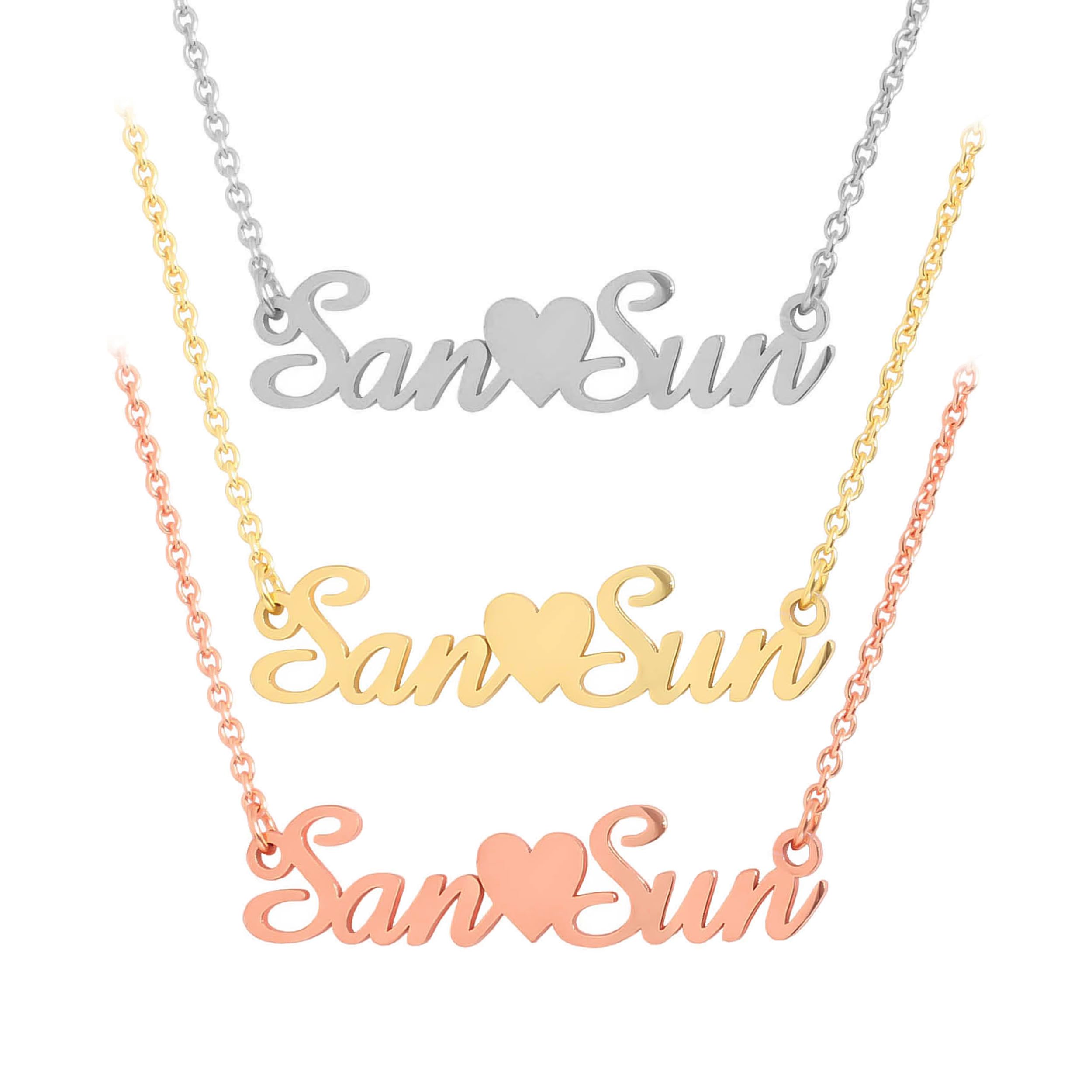 RoiDes Arts Custom Name Necklace for Unisex Best Gift For Loved Oned and For Personal Use Customised Necklace, Personalised Necklace To any Design-image-37