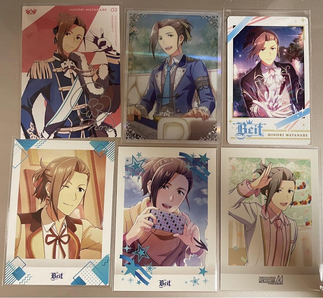 Amazon.co.jp: 渡辺みのり sidem カード類セット 49elements ぱしゃ
