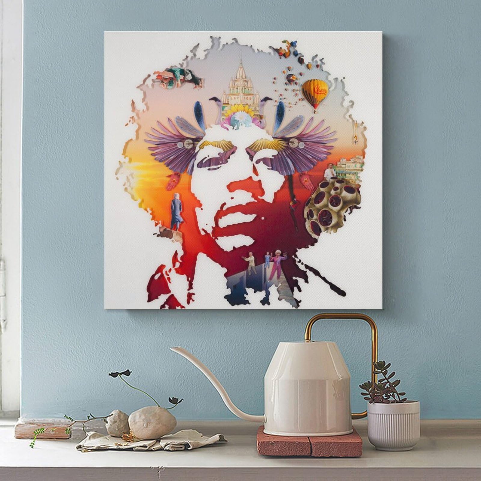 Amazon.co.jp: Jimi Hendrix ジミ・ヘンドリックス アートパネル