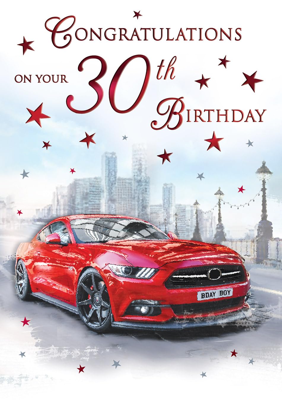 Regal Publishing Traditional Milestone Age Birthday Card Age 40 - View #3