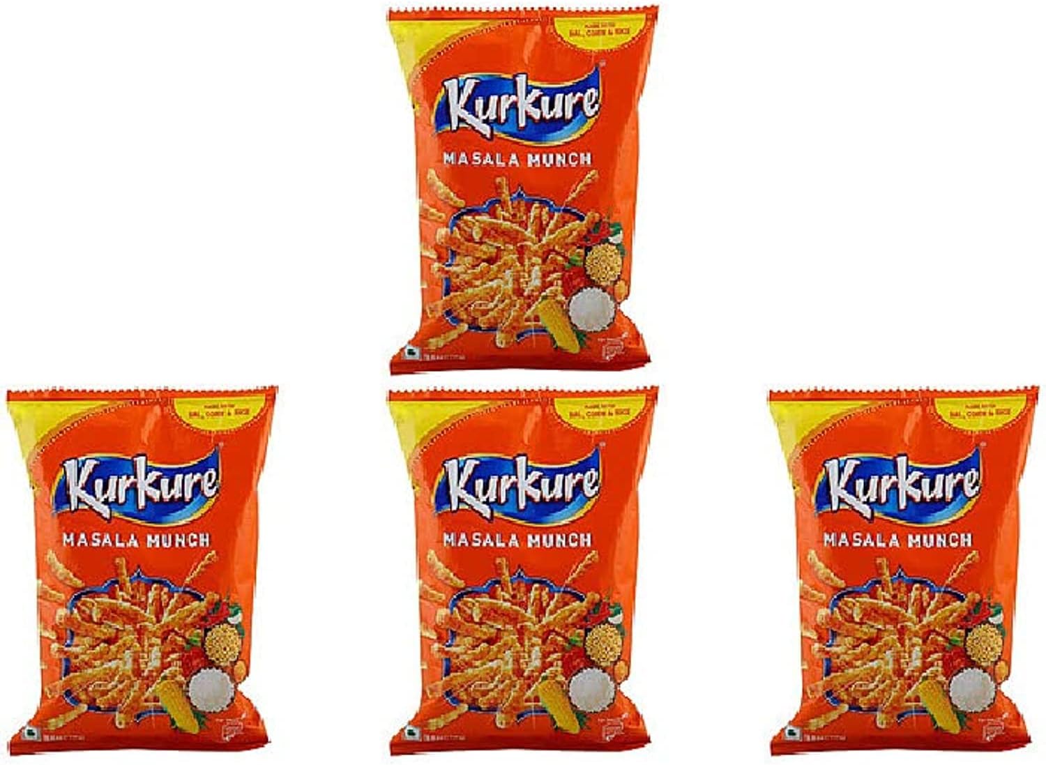 Pack Of 4 - Kurkure Masala Munch - 95 Gm