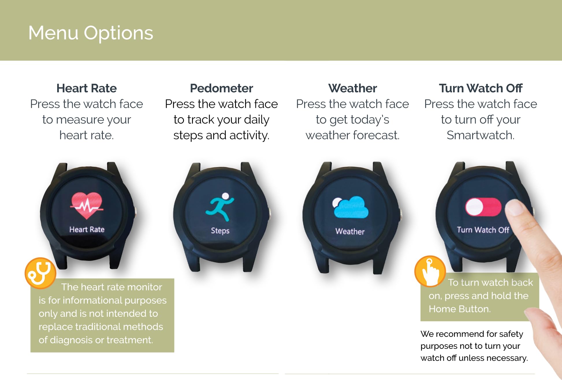 Safety+ 4G Medical Alert System for Seniors - Watch Style