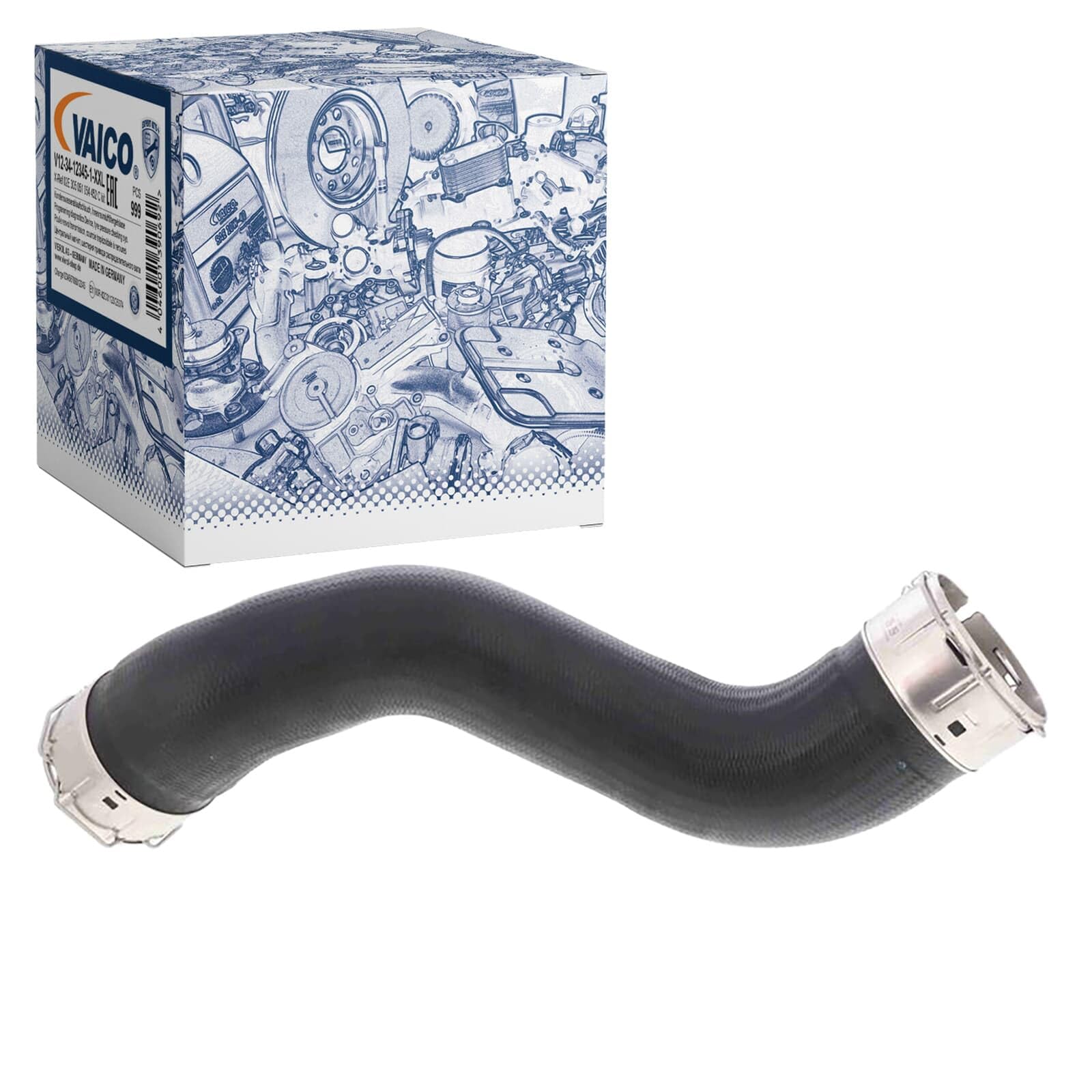 VAICO V30-3918 Ladeluftschlauch Turboschlauch Kompatibel mit MERCEDES-BENZ GLK X204 VAV30-3918 - 204 528 0 2045280000 V30-3918 - 204 528 00