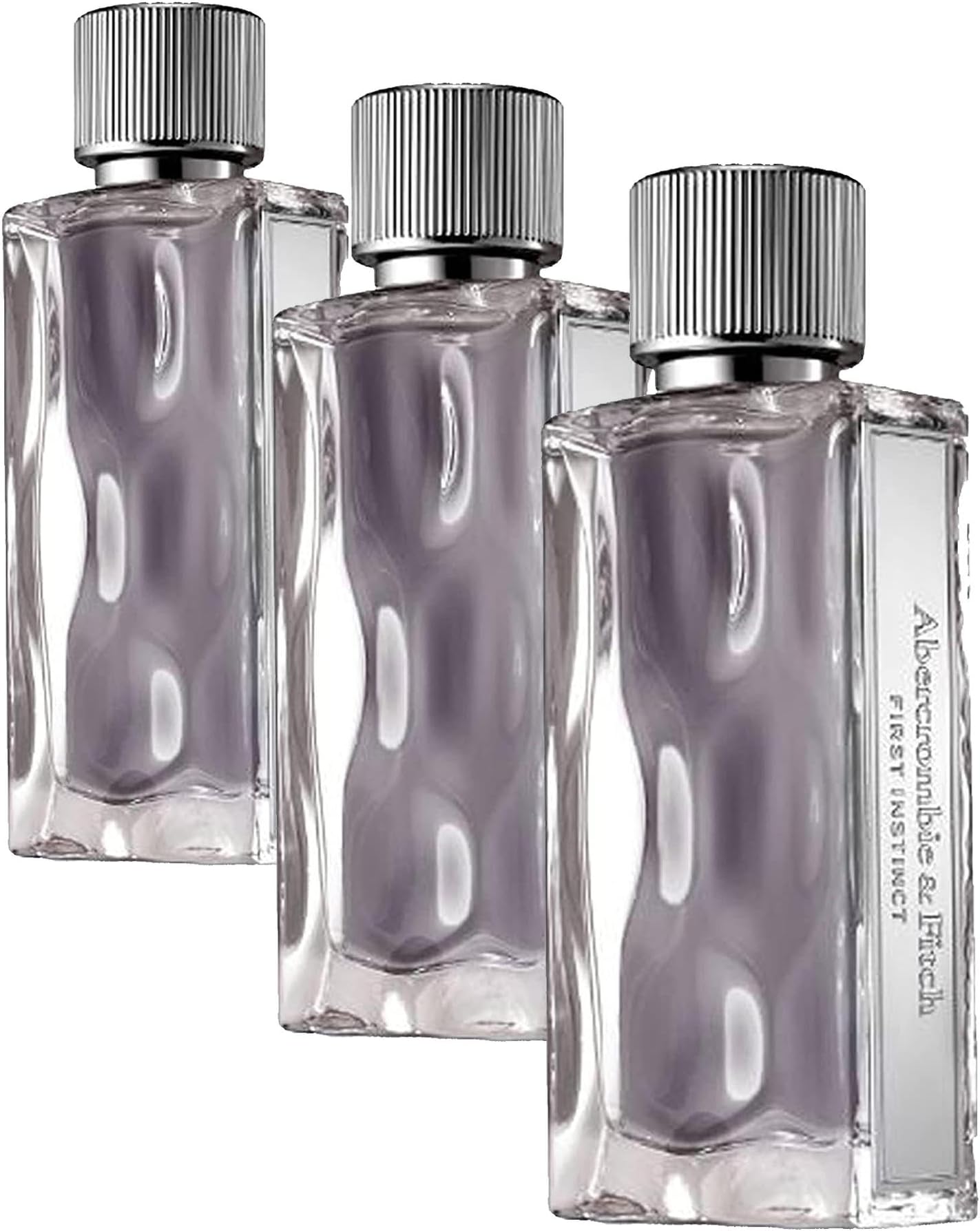 First Instinct | Eau de Toilette | Men's Fragrance | Fresh, Clean, Pleasant Scent with Notes of Gin & Tonic, Kiwano Melon, Szechuan Pepper, and Sueded Musk | 3.4 oz (Pack of 3)