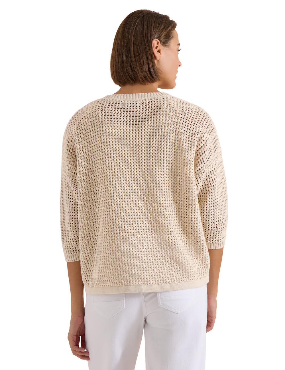 Cecil TOS_Crochet V-Neck